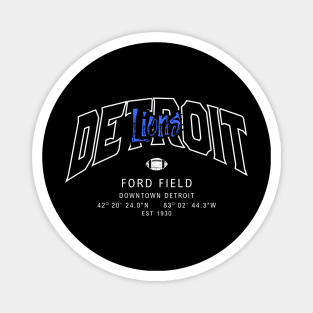 Detroit Lions NFL Magnet